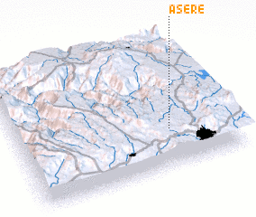 3d view of Āserē