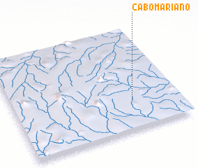 3d view of Cabo Mariano