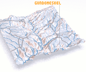 3d view of Gundo Meskel