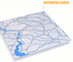 3d view of Ḩaymar al Kabīr