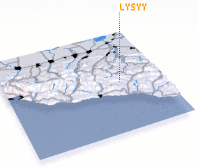 3d view of Lysyy