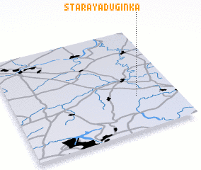 3d view of Staraya Duginka