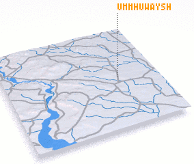 3d view of Umm Ḩuwaysh