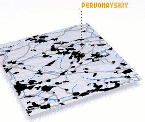 3d view of Pervomayskiy