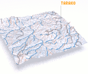 3d view of Tʼarakʼo