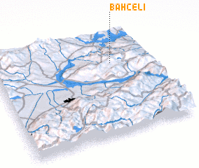 3d view of Bahçeli
