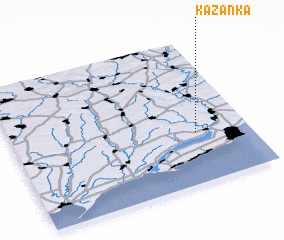 3d view of Kazanka