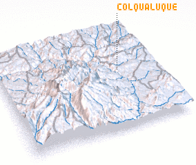 3d view of Colqualuque