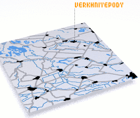 3d view of Verkhniye Pody