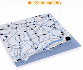 3d view of Miussko-Limanskiy