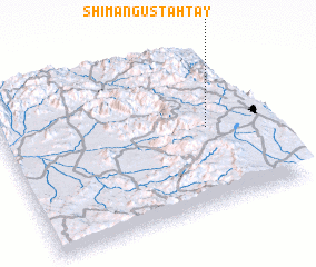3d view of Shīmangus-Tahtay