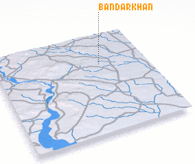 3d view of Bandar Khān