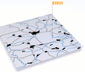 3d view of Borki