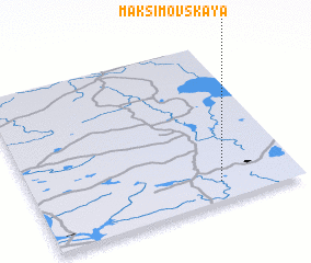 3d view of Maksimovskaya