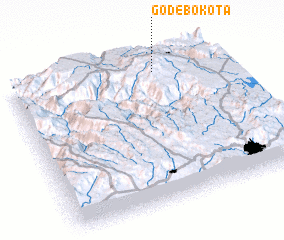 3d view of Gode Bokʼota