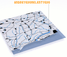 3d view of Andreyevo-Melent\