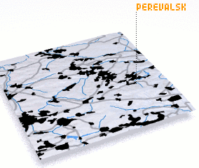 3d view of Perevalʼsk