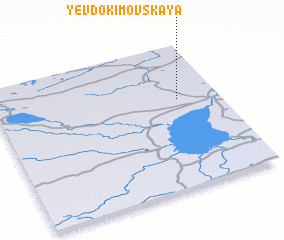 3d view of Yevdokimovskaya