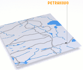 3d view of Petrakovo