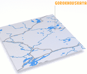 3d view of Gorokhovskaya