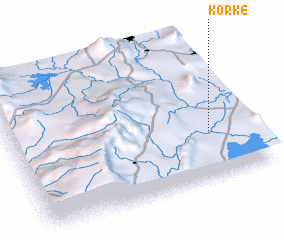 3d view of Kʼorkē