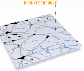 3d view of Voskresenskoye