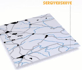 3d view of Sergiyevskoye