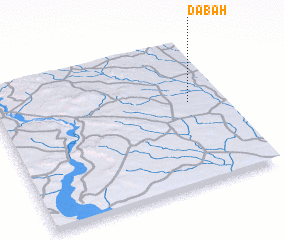 3d view of Ḑab‘ah