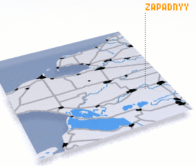 3d view of Zapadnyy