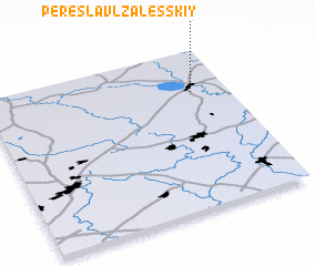 3d view of Pereslavl\