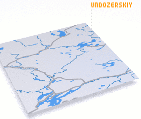 3d view of Undozërskiy