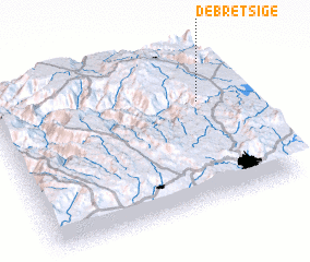 3d view of Debre Tsʼigē