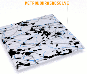 3d view of Petrovo-Krasnoselʼye