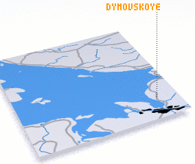 3d view of Dymovskoye