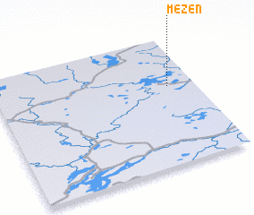 3d view of Mezen\