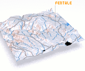 3d view of Fentalē