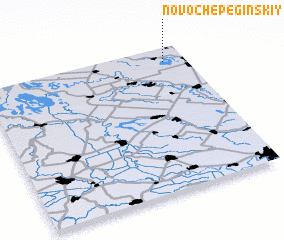 3d view of Novo-Chepeginskiy