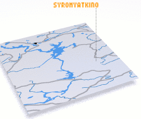 3d view of Syromyatkino