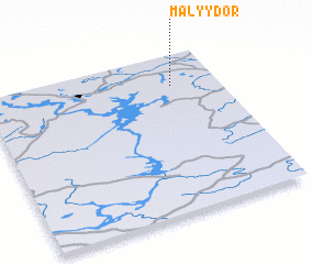 3d view of Malyy Dor