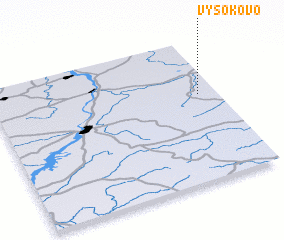 3d view of Vysokovo