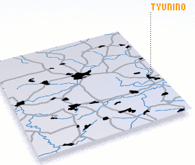 3d view of Tyunino