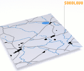 3d view of Sokolovo