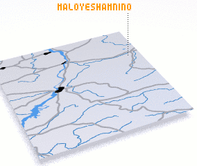 3d view of Maloye Shamnino