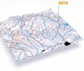 3d view of Maya