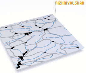 3d view of Nizhniy Ol\