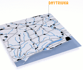 3d view of Dmytrivka