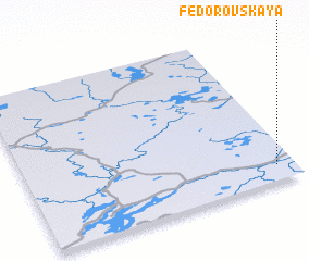 3d view of Fëdorovskaya