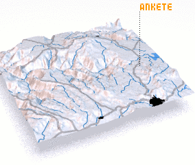 3d view of Ānkʼetʼē