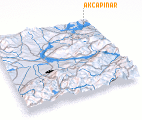 3d view of Akçapınar