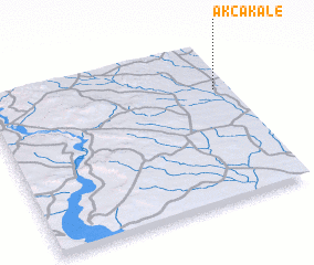3d view of Akçakale